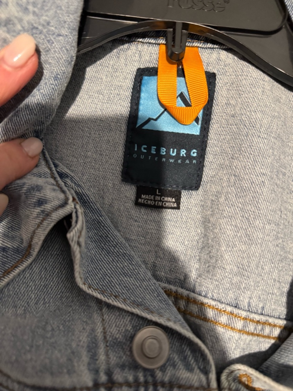 Light Wash Denim Jacket - Men - Picture 3 of 3